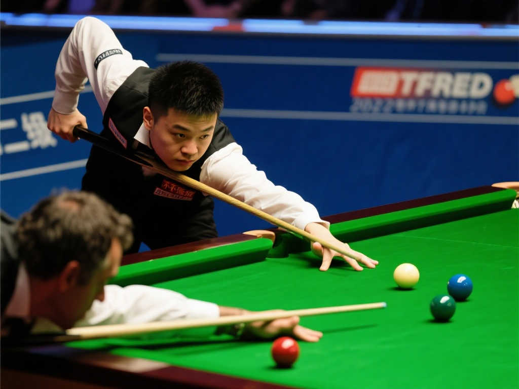 赵心童气场独特,三个细节展现世锦赛冠军风范 赵心童气场独特,三个细节展现世锦赛冠军风范